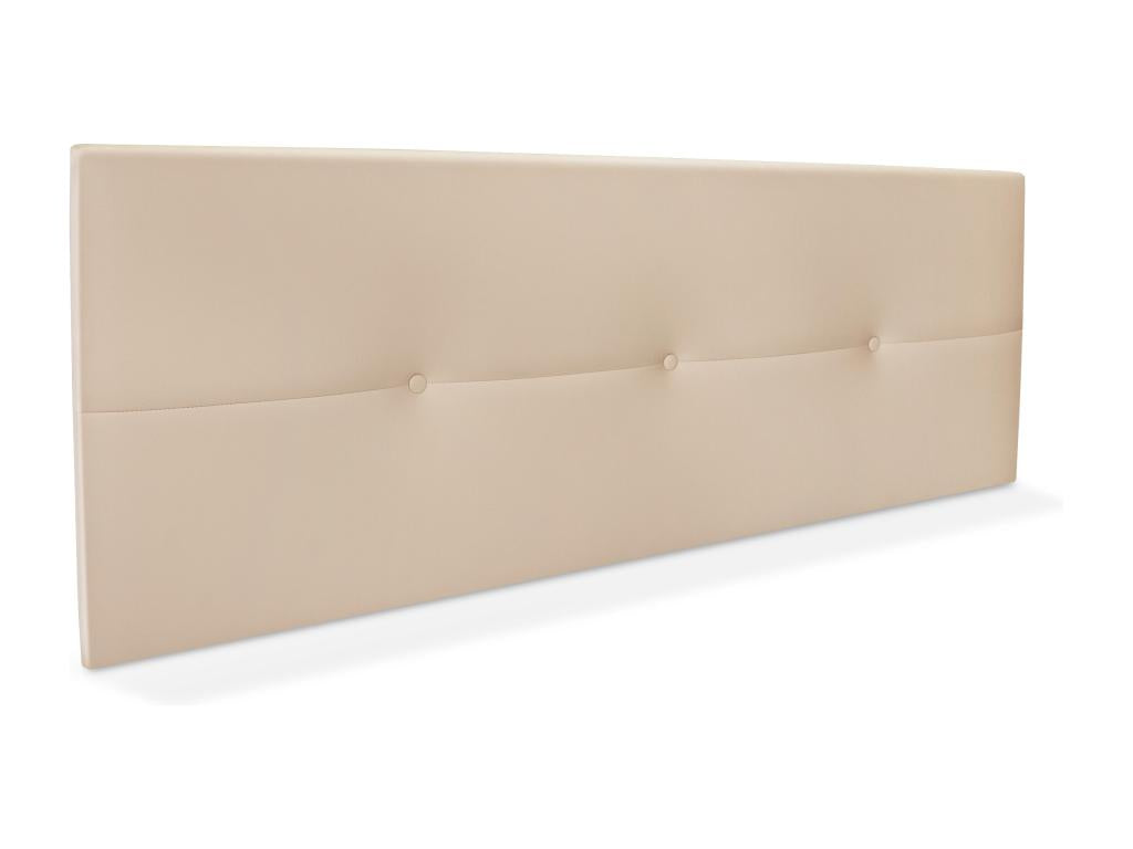 Headboard - Pin, Simili - Beige - 160x200 cm