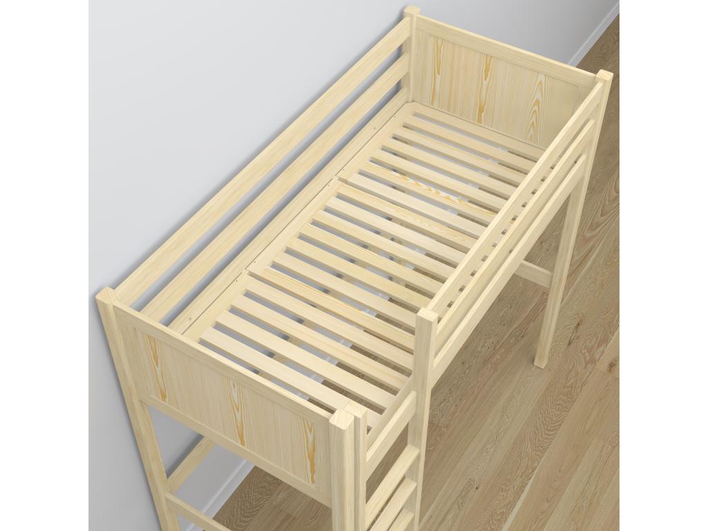 Bed - Pin - Natural - 90x190 cm