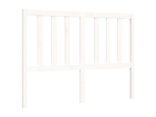 Bed Frame - Wood - White - 140x190 cm