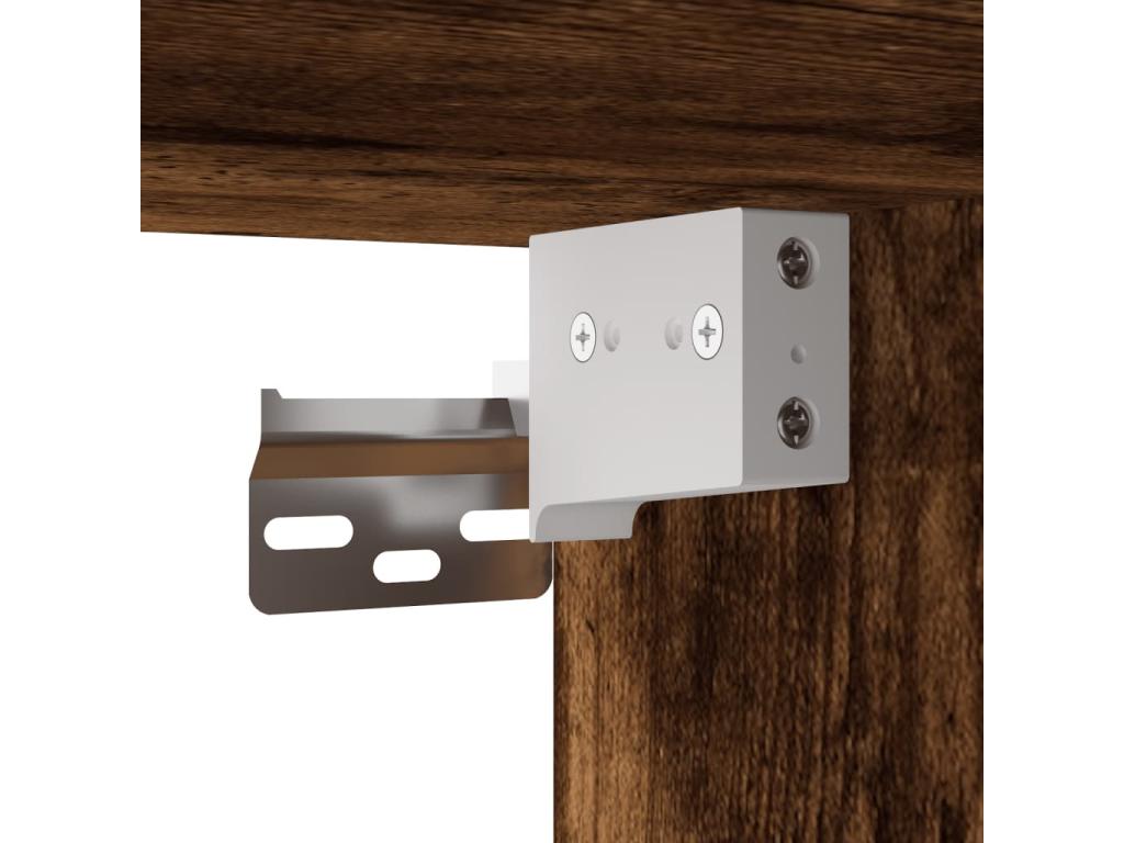 Home Furniture - Engineered Wood, Wood - Brown - 34x180 cm