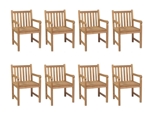Chair Set - Polyester - Brown