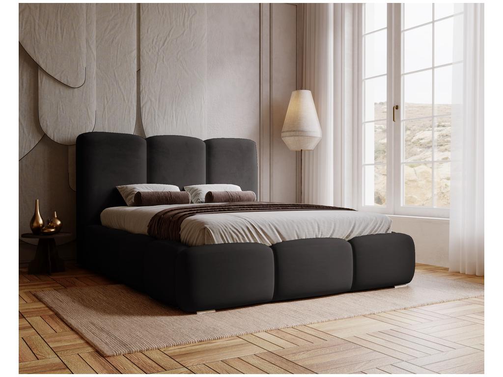 Headboard - Polyester - Black - 200x200 cm