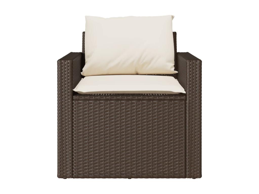 Outdoor Patio Set - Rattan - Beige