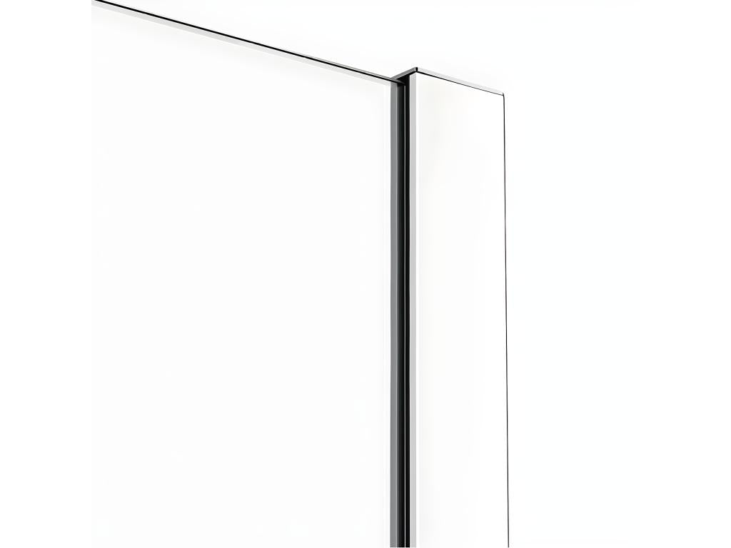 Home Furniture - Tempered Glass - Silver - 110x90 cm