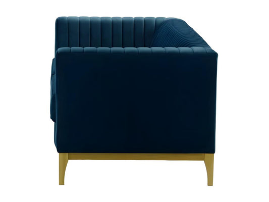 Sofa - Polyester - Blue