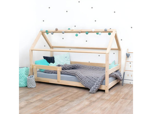 Bed - Wood - Natural - 80x180 cm