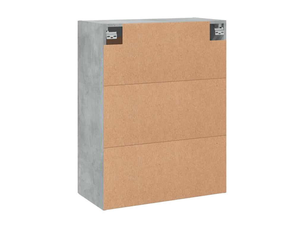 Wardrobe - Wood - Gray