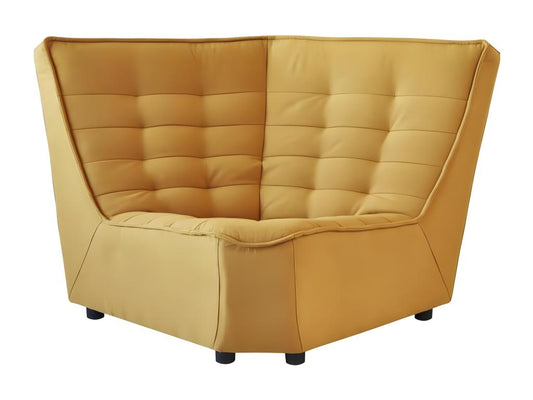 Sofa - Wood - Jaune