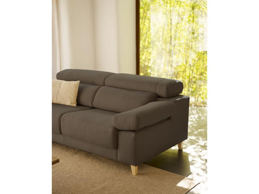 Sofa - Polyester - Gray