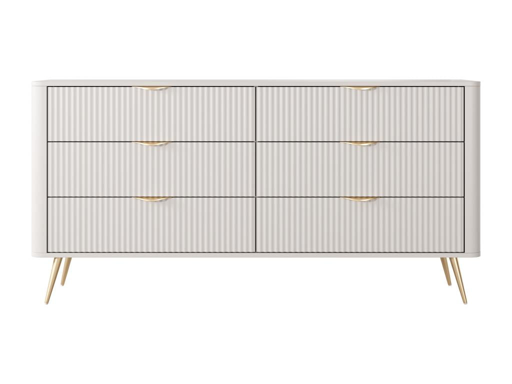 Dresser - Mdf, Panneau De Particule - Beige