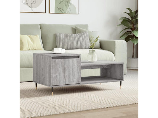 Coffee Table - Wood - Gray - 50x45 cm