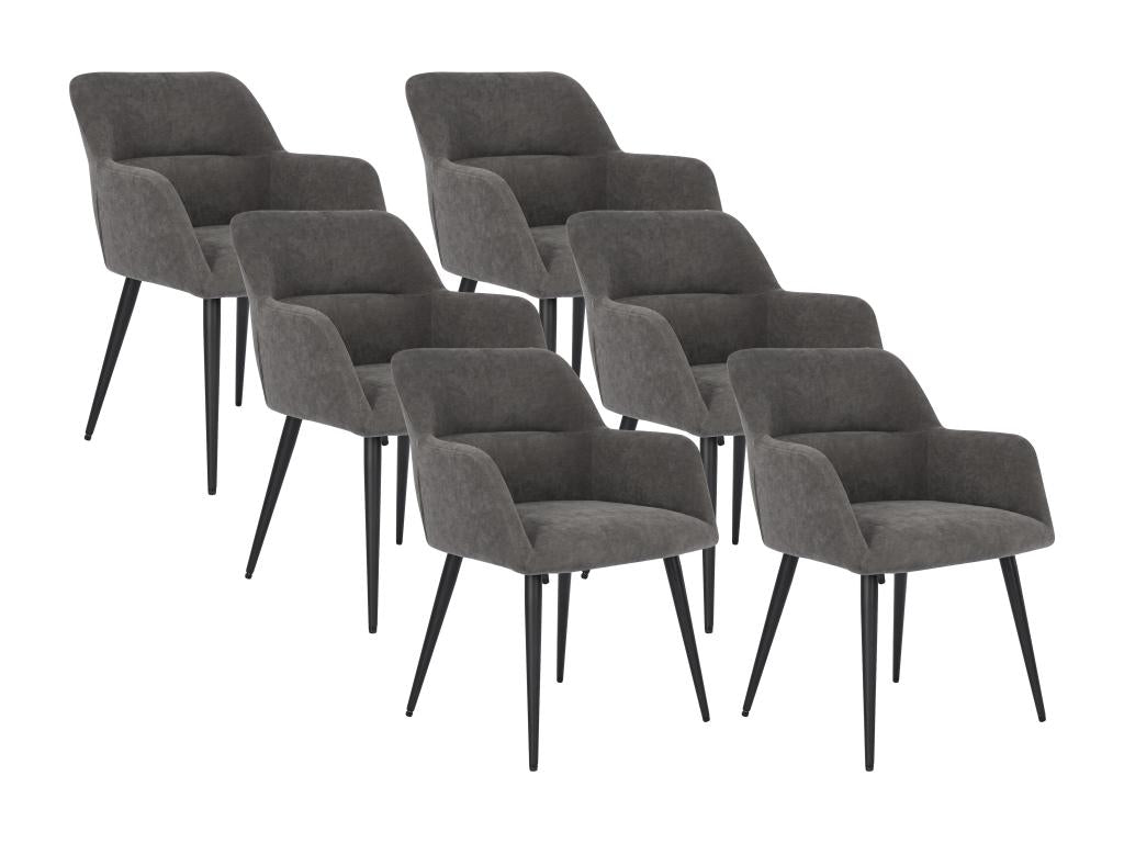Chair Set - 100 % Polyester - Gray