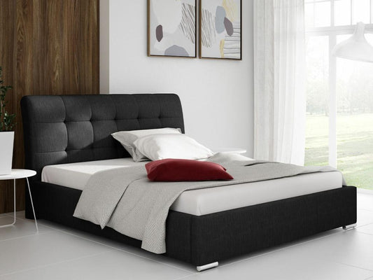 Box Spring - Coton - Brown - 227x103 cm