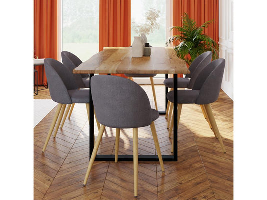 Table - Rectangular - Wood - Brown
