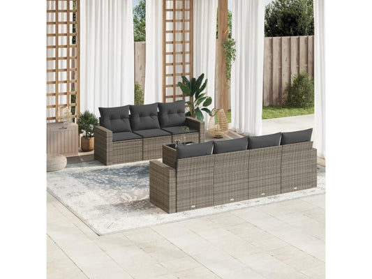 Outdoor Patio Set - Résine - Beige