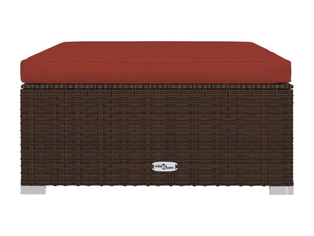 Outdoor Patio Set - Résine - Brown