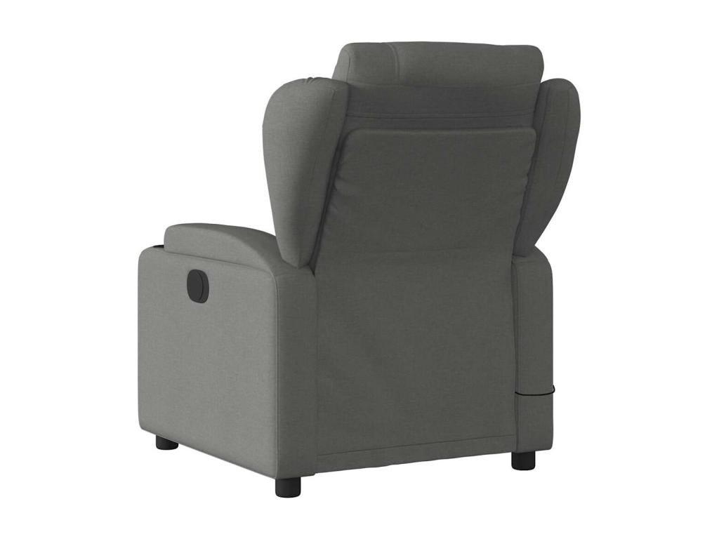 Armchair - Tilting - Polyester - Gray