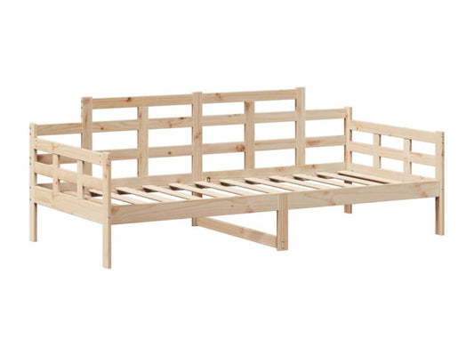 Daybed - Wood - Brown - 90x190 cm