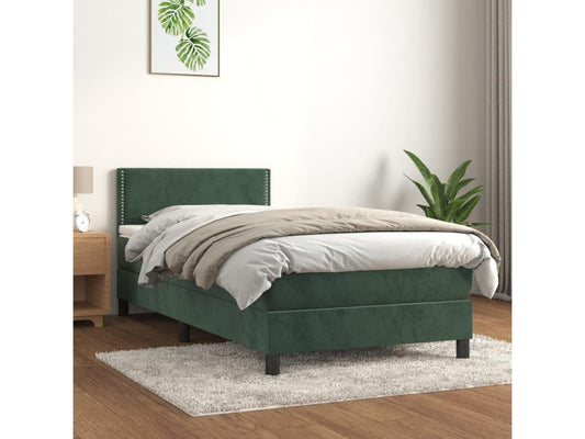 Mattress - Velvet - Green - 90x190 cm