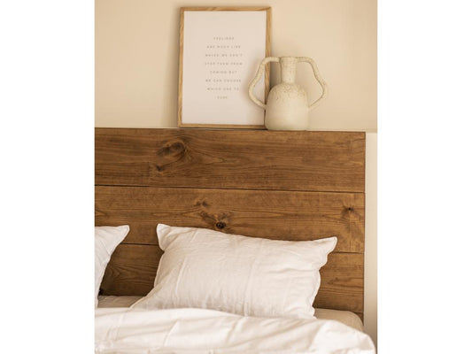 Headboard - Pin - Brown - 200x200 cm