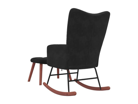 Chair - Velvet - Black