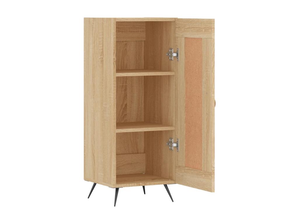 Home Furniture - Engineered Wood, Wood - Brown - 34x90 cm