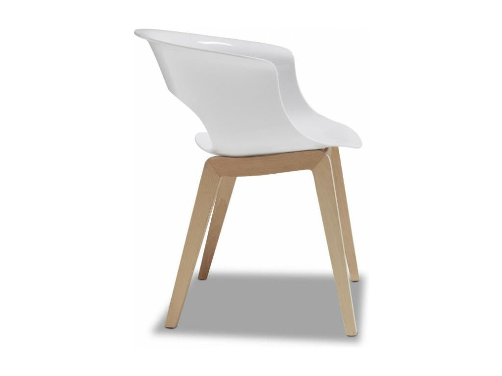 Chair - Wood - White