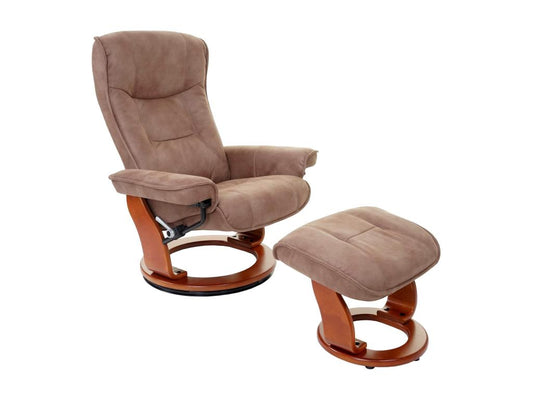 Armchair - Polyester - Brown - 82x105 cm