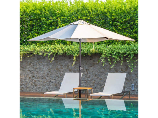 Patio Umbrella - Steel - Beige