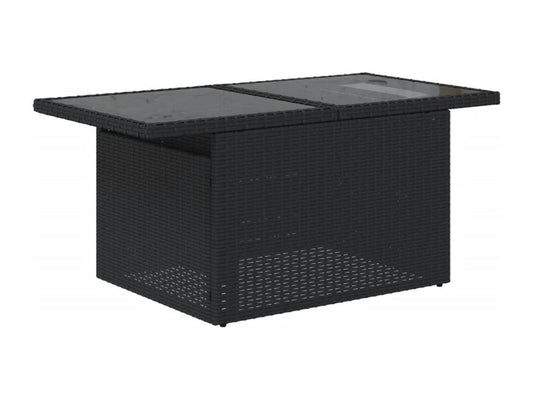 Outdoor Patio Set - Résine - Black