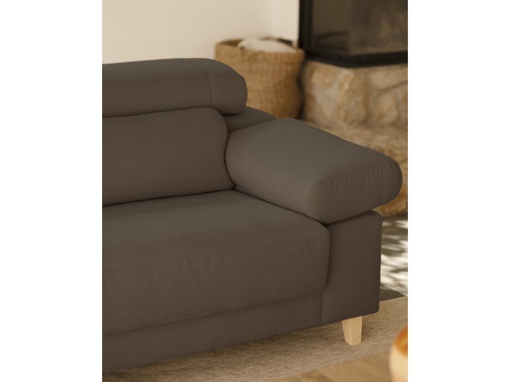 Sofa - Polyester - Gray