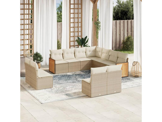 Outdoor Patio Set - Résine - Gray