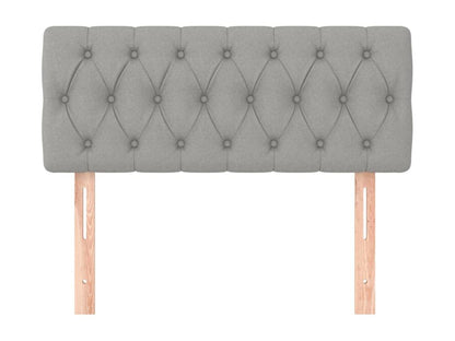 Headboard - Wood - Gray - 90x190 cm