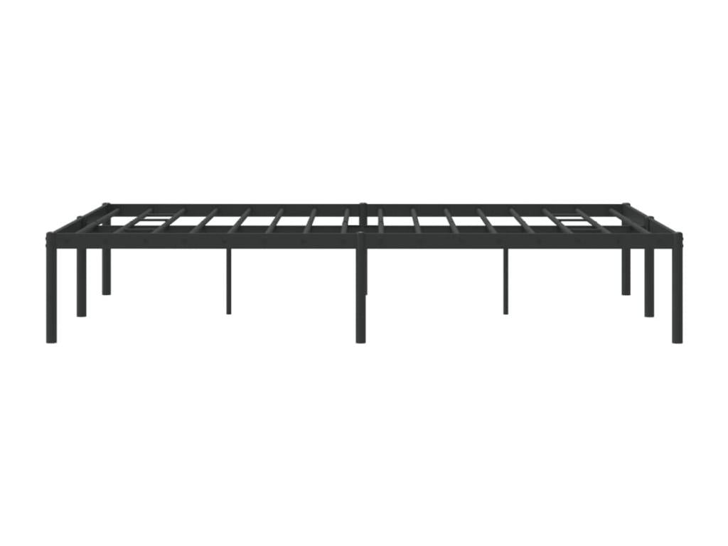 Bed Frame - Steel - Black - 120x190 cm