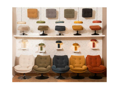 Armchair - Microfibre - Terracotta