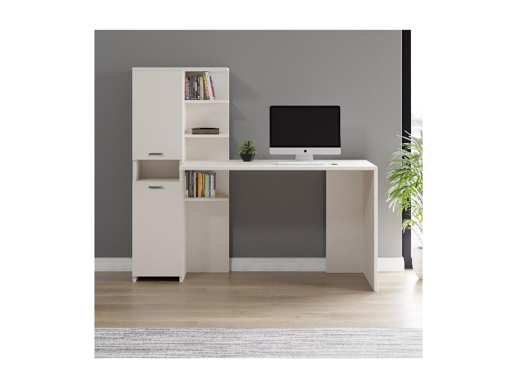 Home Furniture - Engineered Wood, Wood - White - 60x135 cm