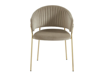 Chair Set - Velvet - Beige