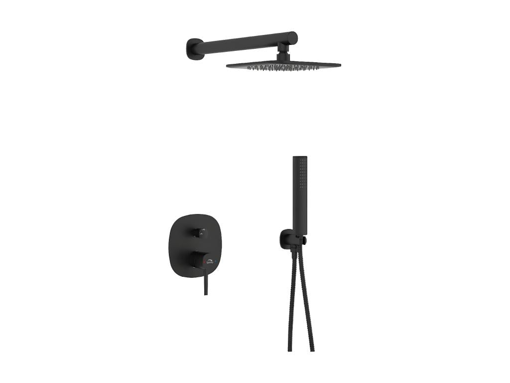 Shower Column - Laiton - Black