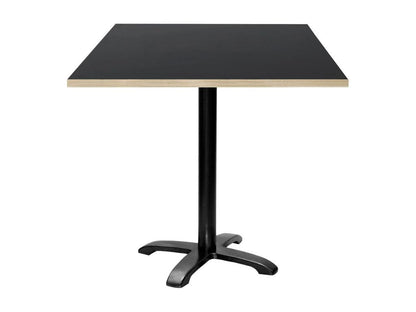 Table - Wood - Black - 70x70 cm