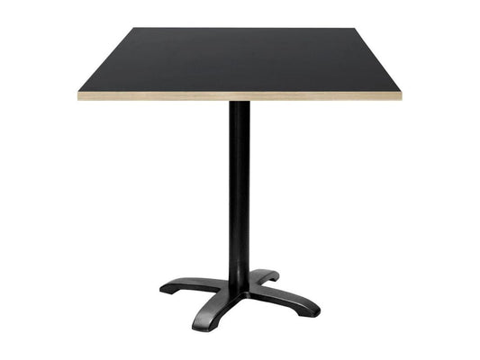 Table - Wood - Black - 70x70 cm