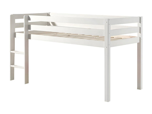 Bed - Wood - White - 90x200 cm