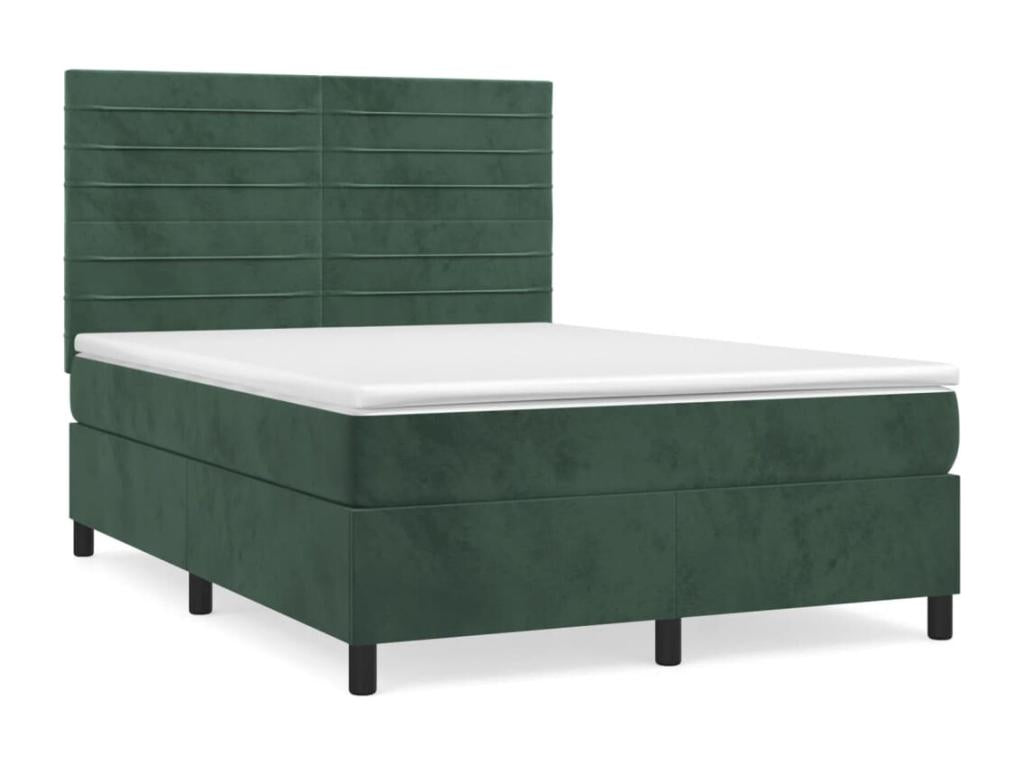 Mattress - Velvet - Green - 140x200 cm