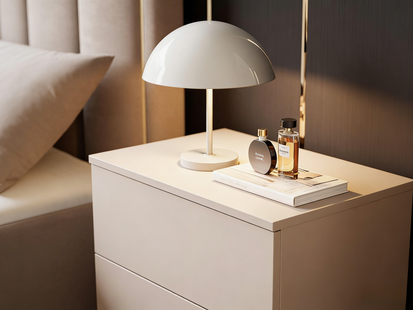 Home Furniture - Engineered Wood, Wood - Beige