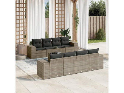 Outdoor Patio Set - Résine - Black
