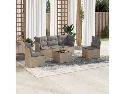 Outdoor Patio Set - Résine - Beige