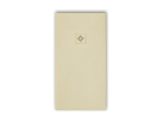 Shower Tray - Résine - Crème - 90x140 cm