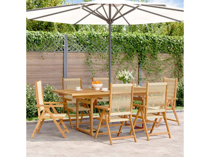 Outdoor Dining Set - Résine - Gray