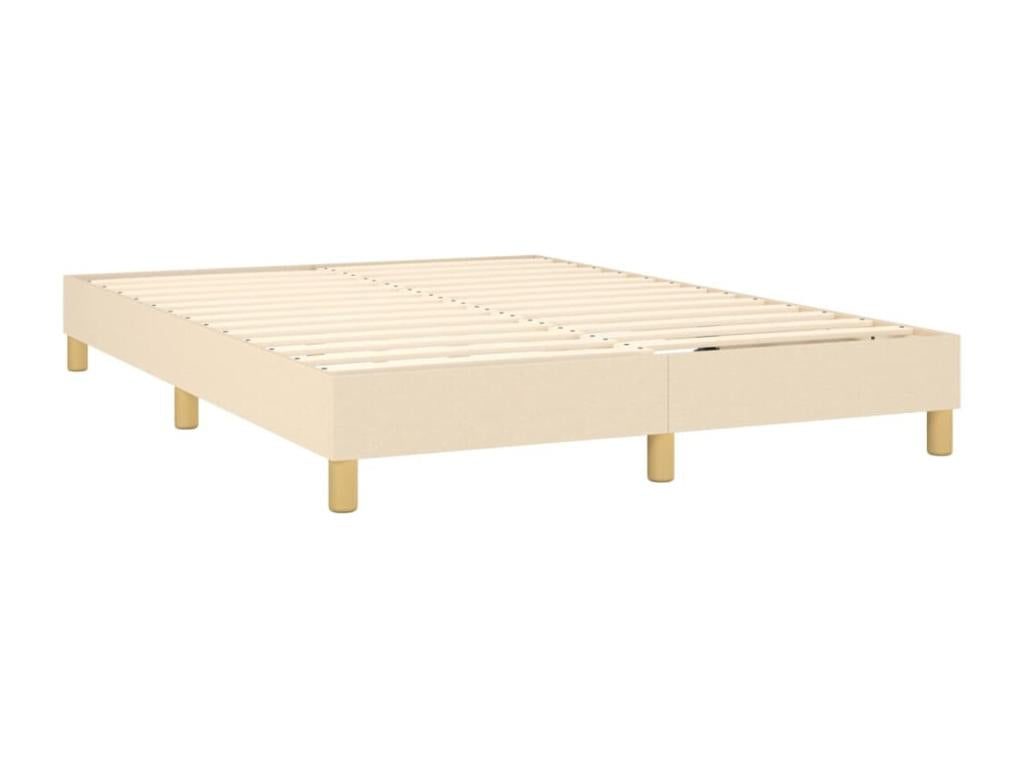 Mattress - Engineered Wood, Wood - Crème - 140x190 cm