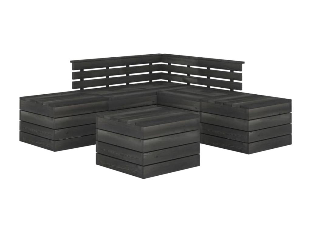 Home Furniture - Wood - Gray