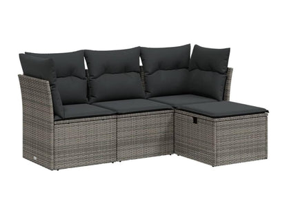 Outdoor Patio Set - Résine - Gray